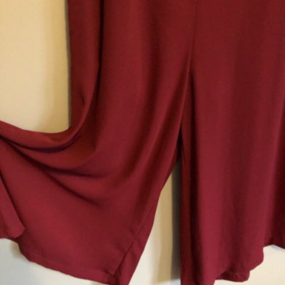 Maroon Jumpsuit - Picture 3 of 4